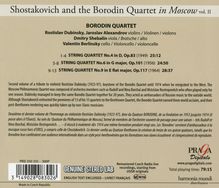 Dmitri Schostakowitsch (1906-1975): Streichquartette Vol.2, CD