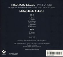 Mauricio Kagel (1931-2008): Die Stücke der Windrose für Salonorchester, 2 CDs