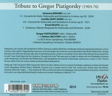 Gregor Piatigorsky - Tribute to Gregor Piatigorsky, CD