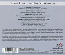 Franz Liszt (1811-1886): Symphonische Dichtungen Vol.2, CD