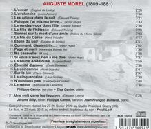 Auguste Morel (1809-1881): Melodien, Szenen &amp; Romanzen, CD