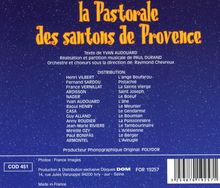La Pastorale des Santons de Provence, CD
