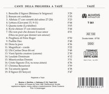 Gesänge aus Taize - Canti della Preghiera a Taize, CD