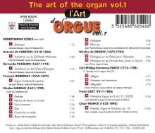 The Art of the Organ Vol.1, CD