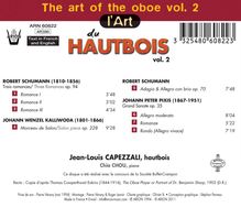 Jean-Louis Capezzali - The Art of the Oboe Vol.2, CD