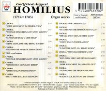 Gottfried August Homilius (1714-1785): Orgelwerke, CD