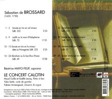 Sebastien de Brossard (1655-1730): Cantates spirituelles et Sonates d'eglise, CD