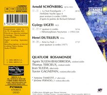 Quatuor Rosamonde - Nuits, CD