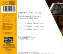 Jean-Delphin Alard (1815-1888): Duette für 2 Violinen op.27 Nr.9-11, CD