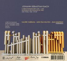 Johann Sebastian Bach (1685-1750): Triosonaten BWV 525-530 (für Marimbas), CD