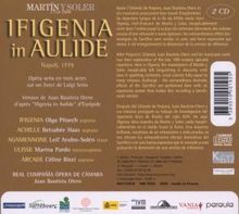 Vicente Martin y Soler (1754-1806): Ifigenia in Aulide (Oper in 3 Akten), 2 CDs