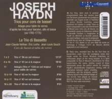 Joseph Haydn (1732-1809): Baryton-Trios Nr.65,69,87,96,97, CD