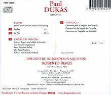 Paul Dukas (1865-1935): La Peri, CD