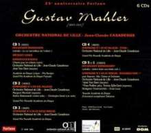 Gustav Mahler (1860-1911): Symphonien Nr.1,2,4,5, 6 CDs