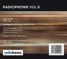 Radiophonie Vol.8, 2 CDs