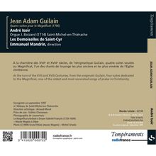 Jean-Adam Guilain (1680-1739): Suiten im 1.-4.Ton (pour le Magnificat), CD