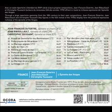 Trackliste mit Titeln wie "Kryolé de Dommartin-lès-Remiremont." Logo: OCORA Radio France. QR-Code und Barcode unten.