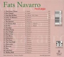Fats Navarro (1923-1950): Nostalgia - Jazz Reference, CD