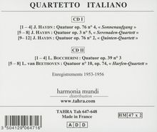 Joseph Haydn (1732-1809): Streichquartette Nr.17,76,78, 2 CDs
