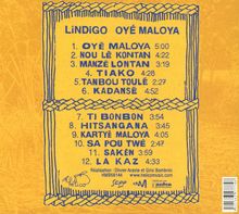 Lindigo: Oye Maloya, CD