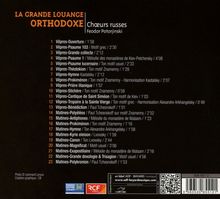 Orthodoxe Gesänge "La Grande Louange Orthodoxe", CD