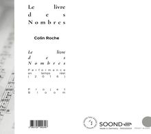 Colin Roche (2. Hälfte 20. Jahrhundert): Le Livre Des Nombres, CD