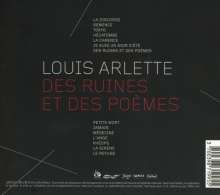 Louis Arlette: Des Ruines Et Des Poèmes, CD