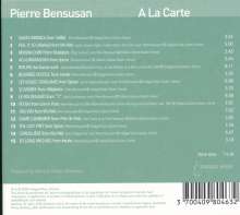 Pierre Bensusan: A La Carte: Compilation, CD