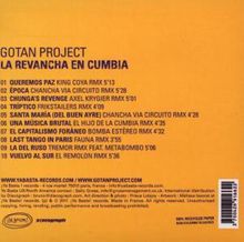 Gotan Project: La Revancha En Cumbia, CD
