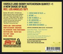 Bobby Hutcherson &amp; Harold Land: A New Shade Of Blue +1, CD