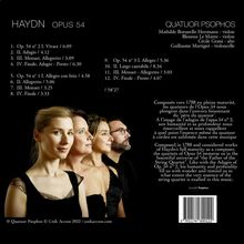 Joseph Haydn (1732-1809): Streichquartette Nr.57-59 (op.54 Nr.1-3), CD