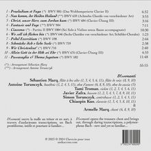 Ensemble D!ssonanti - Bach (Transkriptionen für Ensemble), CD