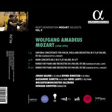 Wolfgang Amadeus Mozart (1756-1791): Sinfonia concertante KV 364, CD