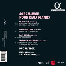 Duo Jatekok - Sorcellerie für 2 Klaviere, CD