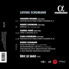 "Loving Schumann" ist der Titel, darunter Komponisten wie Brahms, Schumann, Fauré und Clara Schumann. Pianist: Éric Le Sage.