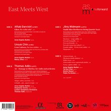 "East Meets West" – Musikstücke von Aftab Darvishi, Unsuk Chin, Thomas Adès und Jörg Widmann, gespielt von Anne-Sophie Mutter.