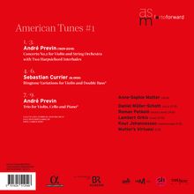 American Tunes #1: Stücke von André Previn und Sebastian Currier, aufgeführt von Anne-Sophie Mutter und weiteren Musikern.