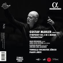 GUSTAV MAHLER (1860-1911) SYMPHONY NO.2 IN C MINOR "RESURRECTION". Dirigent mit ausdrucksstarker Gestik.