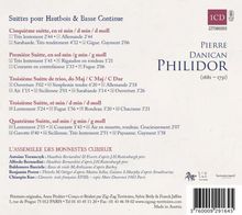 Pierre Dancian Philidor (1681-1731): 5 Suiten für Oboe &amp; Bc, CD