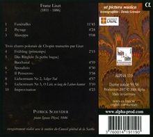 Franz Liszt (1811-1886): Klavierwerke, CD