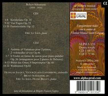 Robert Schumann (1810-1856): Klavierwerke &amp; klavierbegleitete Kammermusik Vol.6, 2 CDs