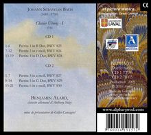 Johann Sebastian Bach (1685-1750): Partiten BWV 825-830, 2 CDs