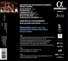 Edouard Lalo (1823-1892): Instrumentalkonzerte, 3 CDs