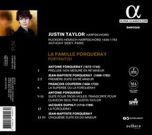 Justin Taylor - La Famille Forqueray, CD