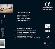 Quatuor Voce - Lettres Intimes, CD