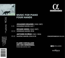 Jos van Immerseel &amp; Claire Chevallier - Music for Piano four Hands, CD