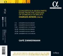 Charles Avison (1709-1770): Concerti nach D.Scarlatti Nr.3,5,6,9,11,12, CD