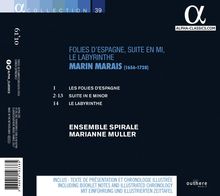 Marin Marais (1656-1728): Les Folies D'Espagne, CD