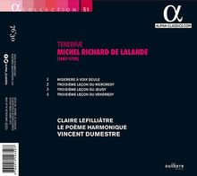 Michel Richard Delalande (1657-1726): 3 Lecons de Tenebres, 2 CDs