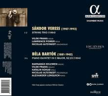 Sandor Veress (1907-1992): Streichtrio, CD